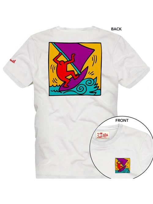 tshirt man - keith haring sail 01n MC2 SAINT BARTH | TSHM001 - 04741F.SAIL 01N